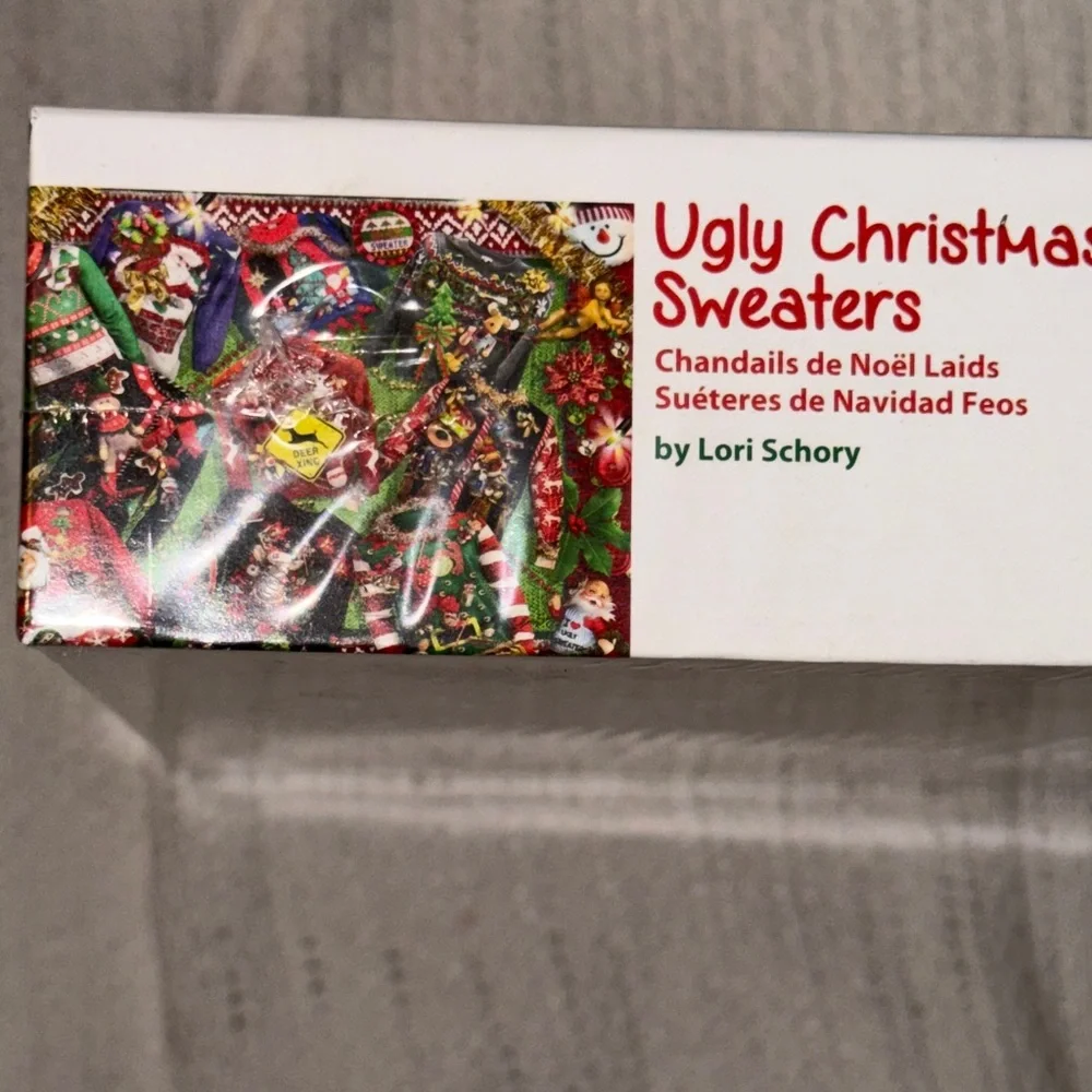 White‎ Mountain Festive Sweaters Puzzle